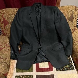 Grey black blazer mens